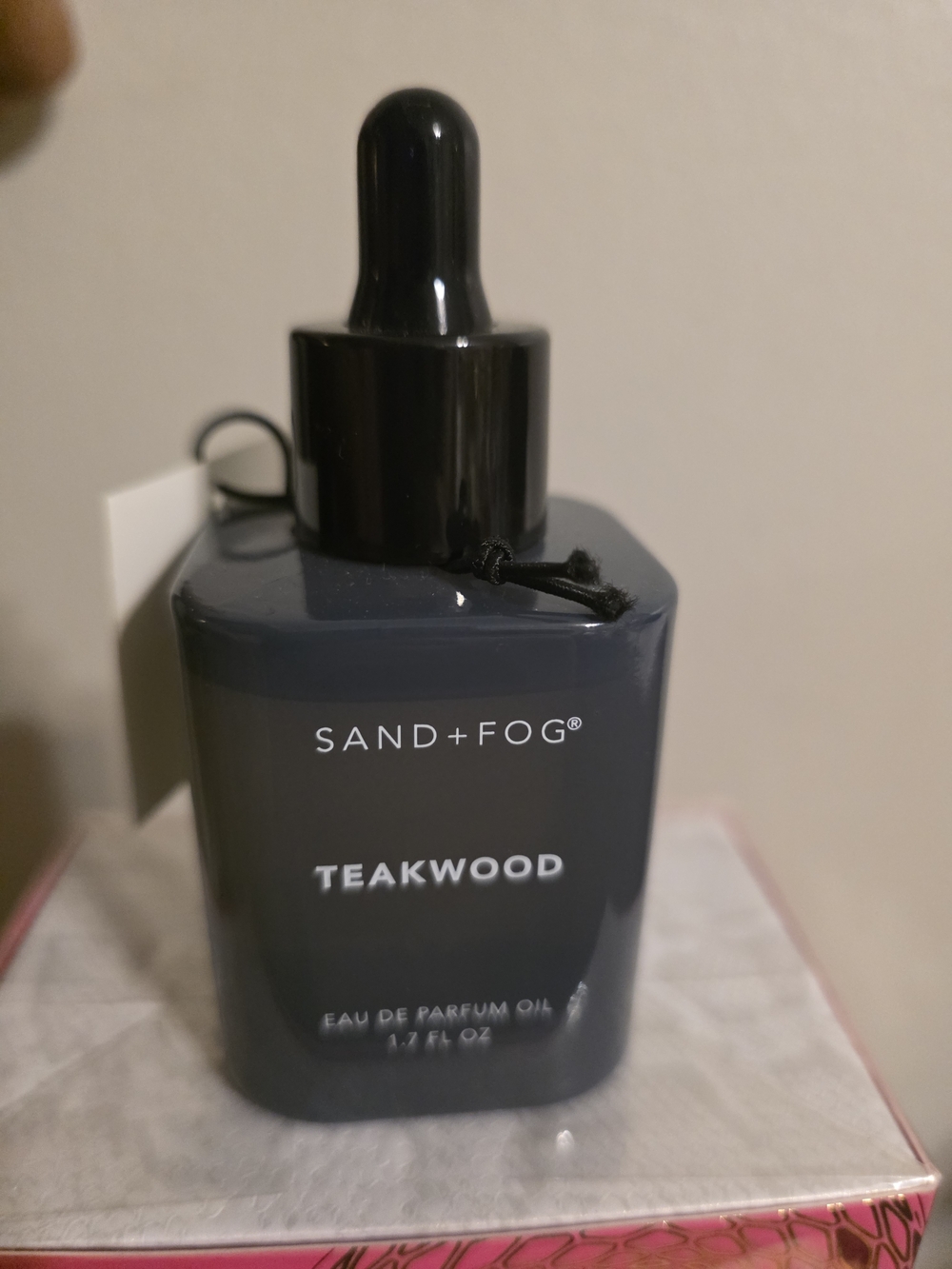 SAND+FOG Teakwood Men Eau de Parfum Oil - Black